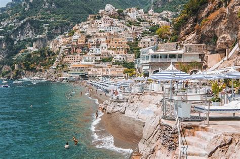 beach club positano spain.